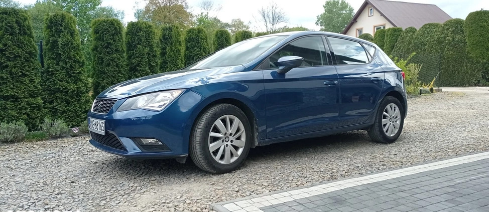 Seat Leon cena 32200 przebieg: 112000, rok produkcji 2013 z Zambrów małe 172